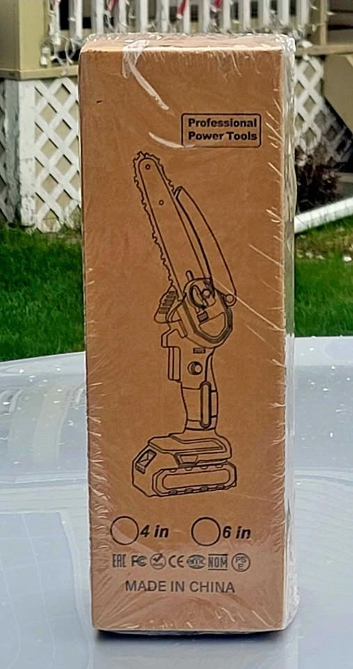 Mini Chainsaw Adjustable Battery Powered Electric Chainsaw