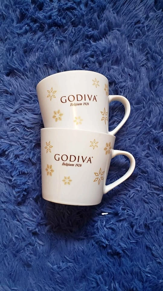 2 Pair "GODIVA" Mugs