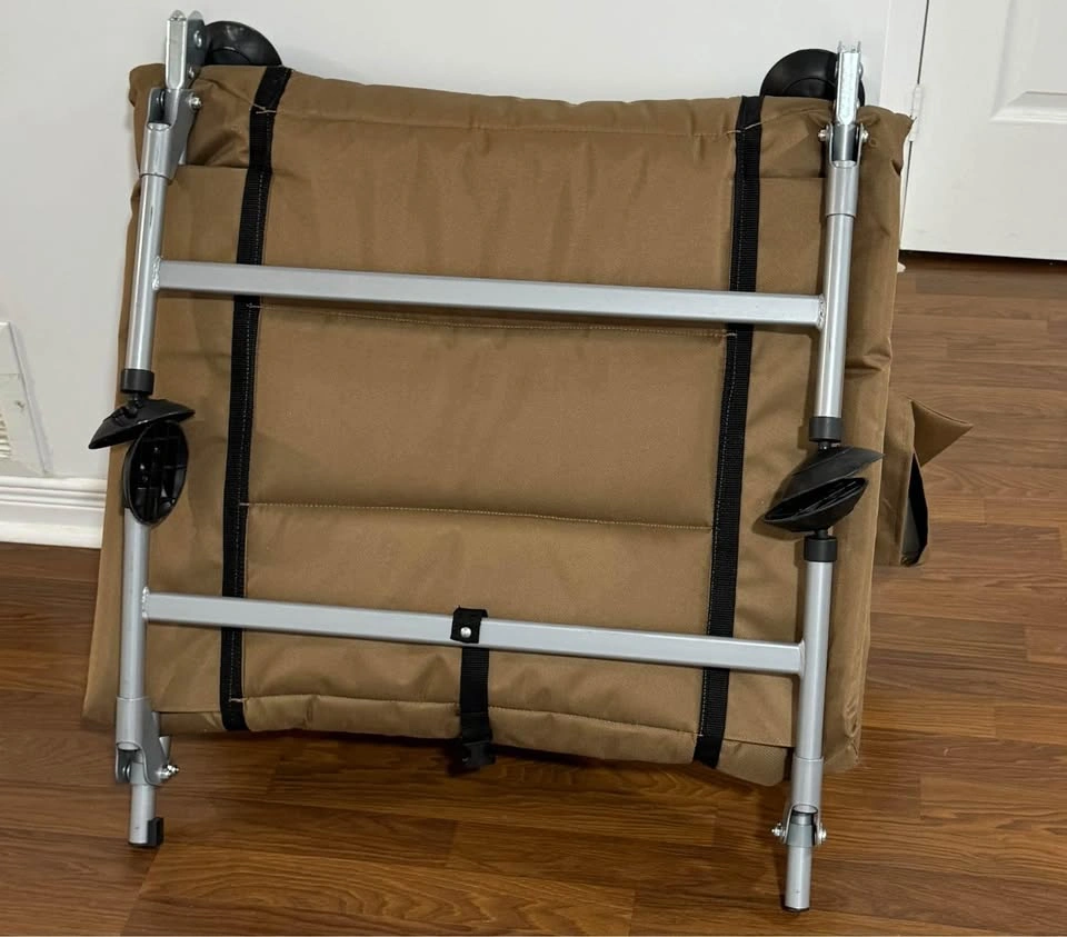 Folding portable camping cot