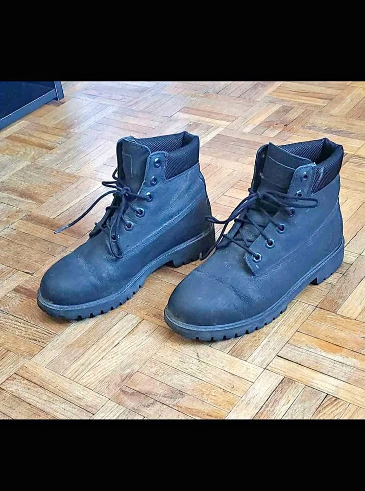 Women's Black Timberlands