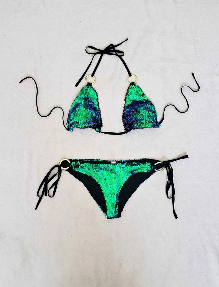Women's Sequin Bikini Set (Never Worn)