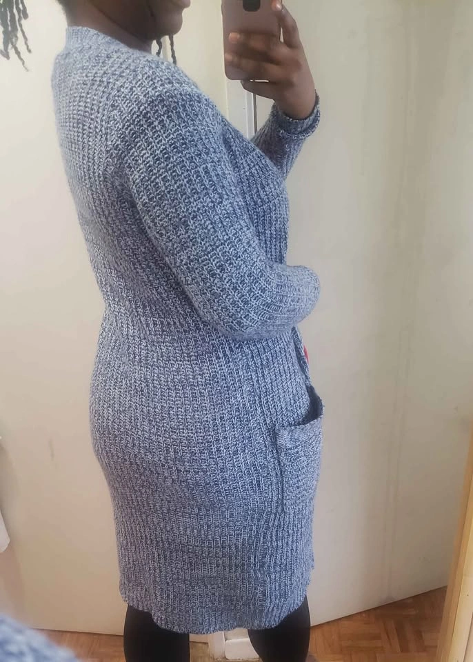 Forever 21 - Women's Blue Knit Cardigan - photo 2