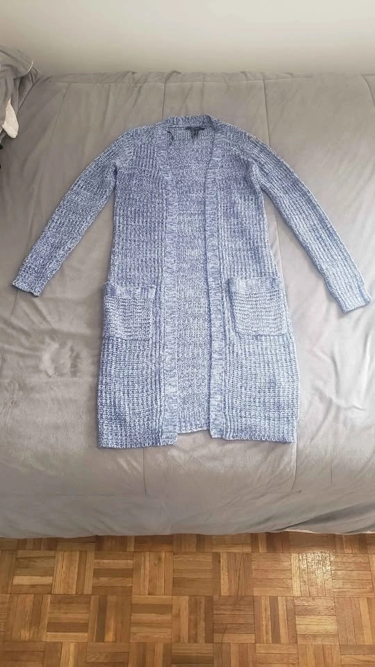 Forever 21 - Women's Blue Knit Cardigan - photo 3
