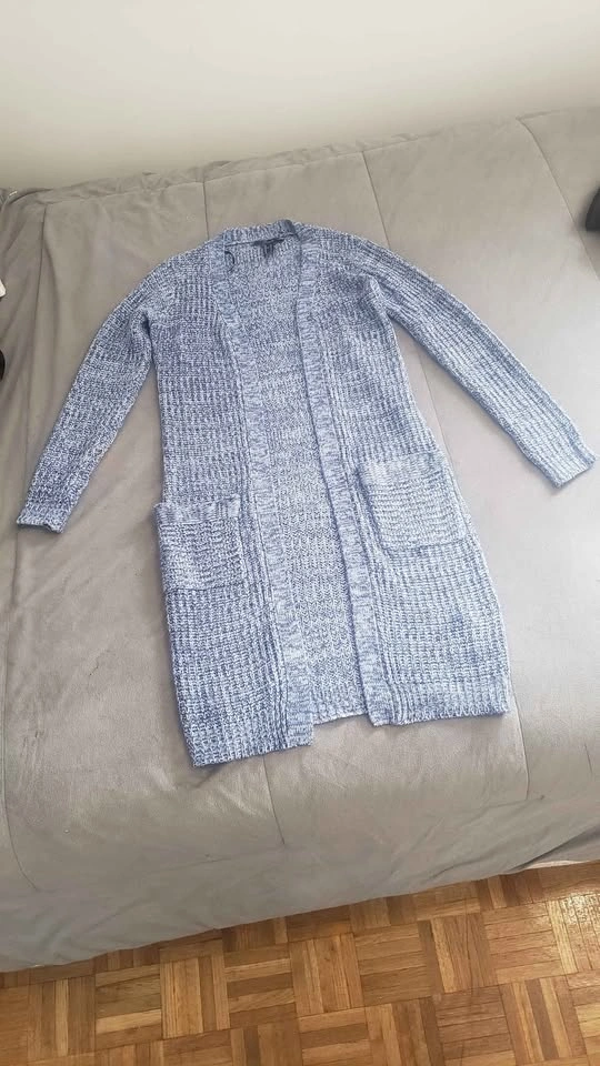 Forever 21 - Women's Blue Knit Cardigan - photo 4