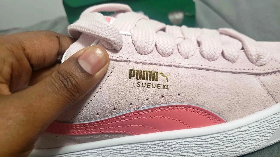 Girls' Puma Suede Pink Sneakers