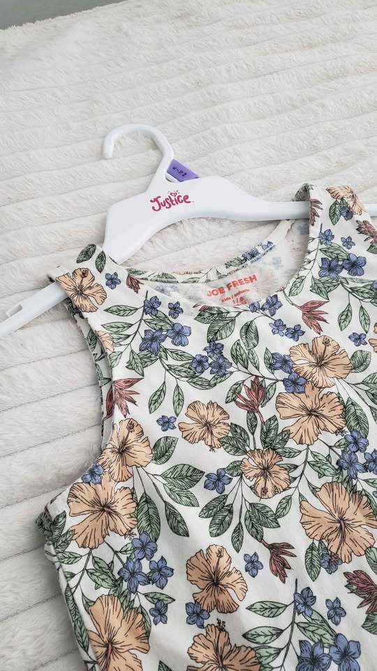 Girls' Floral Sleeveless dress - photo 4