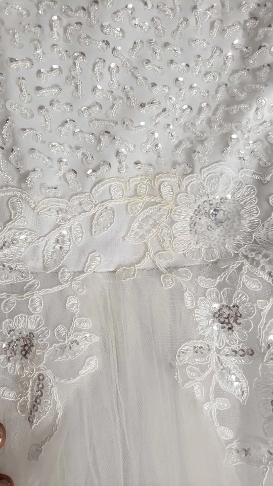 White Flower Girl Wedding Dress - photo 3