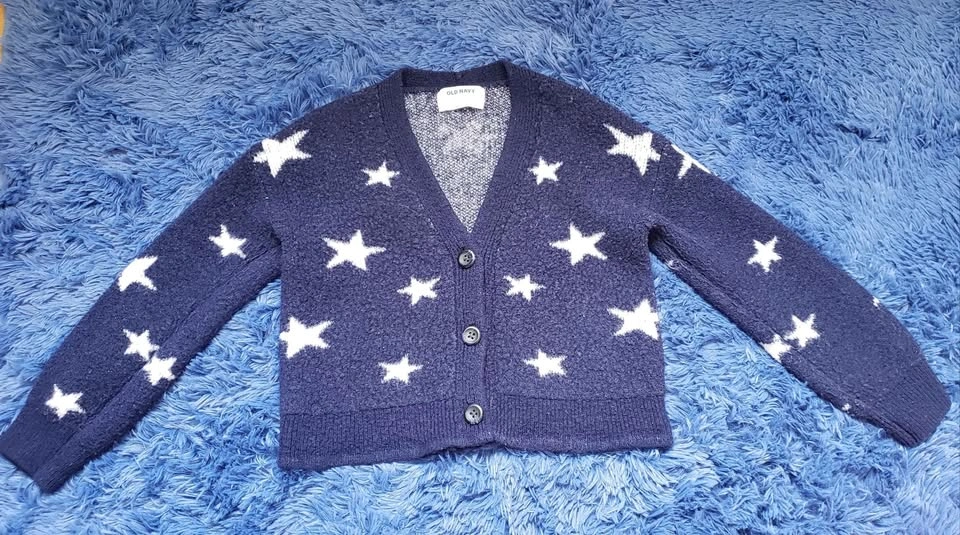 Girl's Old Navy Star Cardigan - photo 2