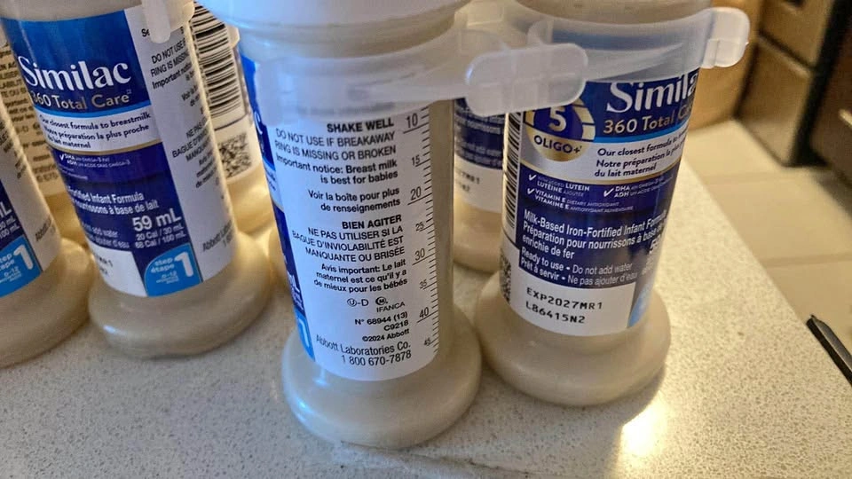 Similac 360 Total Care Infant Formula - 16 Bottles