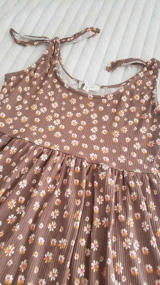 Jessica Simpson - Girls Floral Ribbed Dress - photo 4
