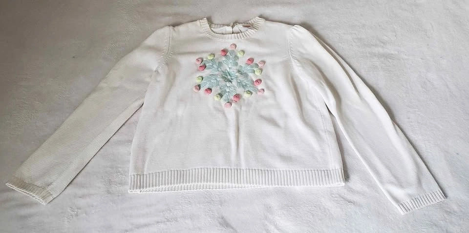 Girls' Gymboree Snowflake Sweater