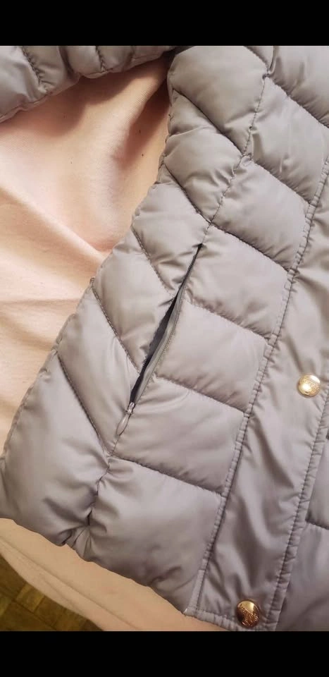 Toddler Girls - Light Purple Hooded Puffer Jacket - photo 4