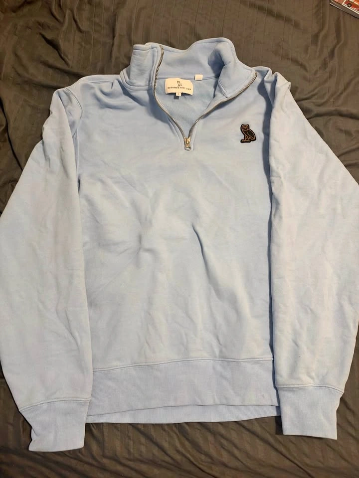Ovo quarter zip size small fits a bit big