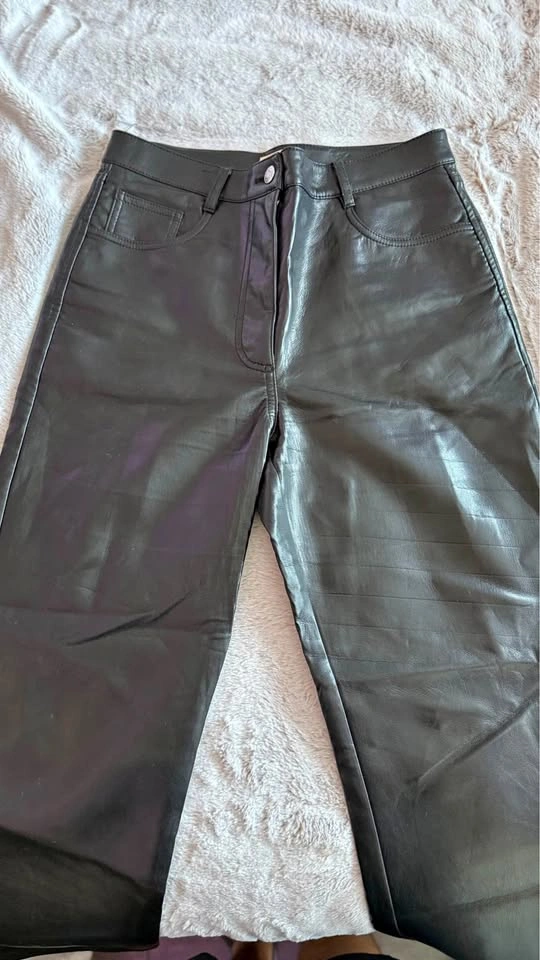 Aritzia Wilfred Melina Pants (Vegan Leather)
