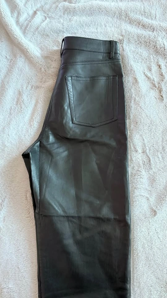 Aritzia Wilfred Melina Pants (Vegan Leather) - photo 3