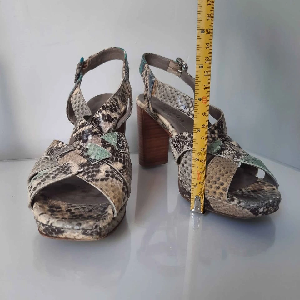 Leather Y2K sandals - photo 3