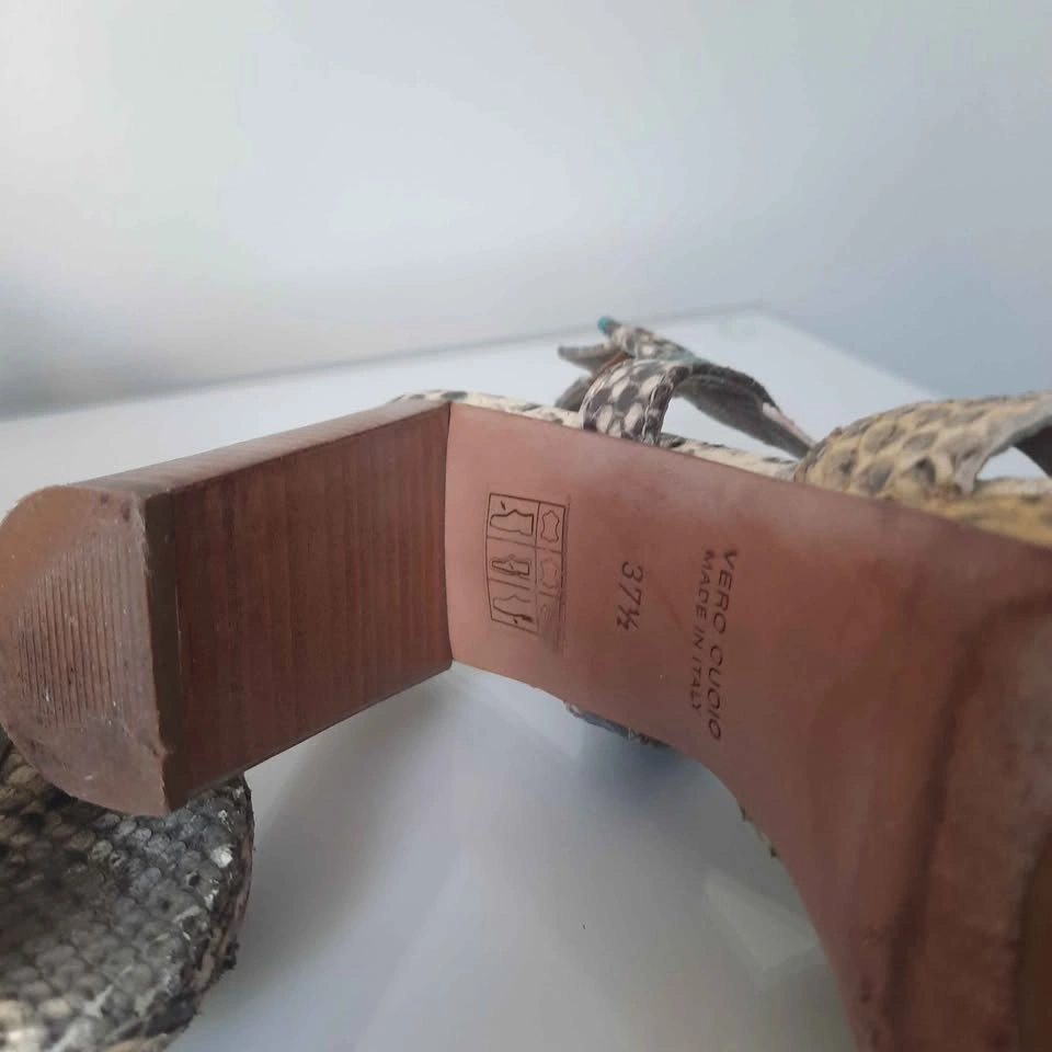 Leather Y2K sandals - photo 4
