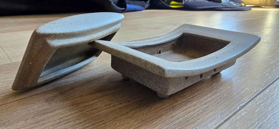 Granite-Style Ceramic Incense Burner - photo 2
