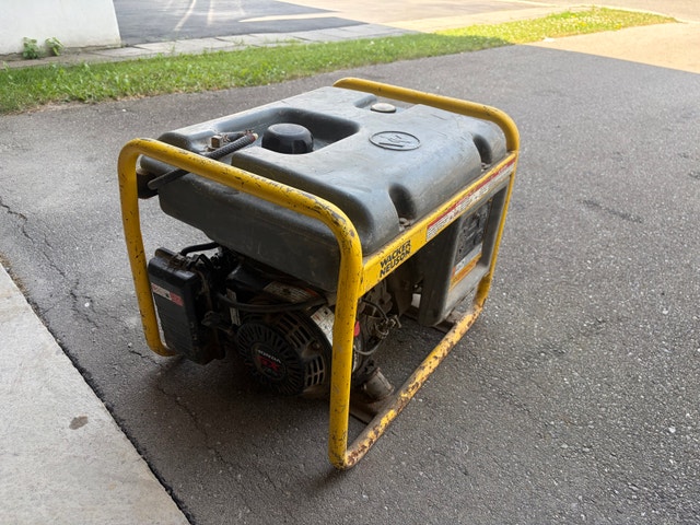 Wacker Neuson GP2500 Honda Generator