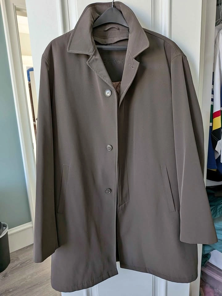 Calvin Klein Trench Coat 44R
