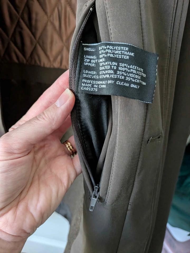 Calvin Klein Trench Coat 44R - photo 5