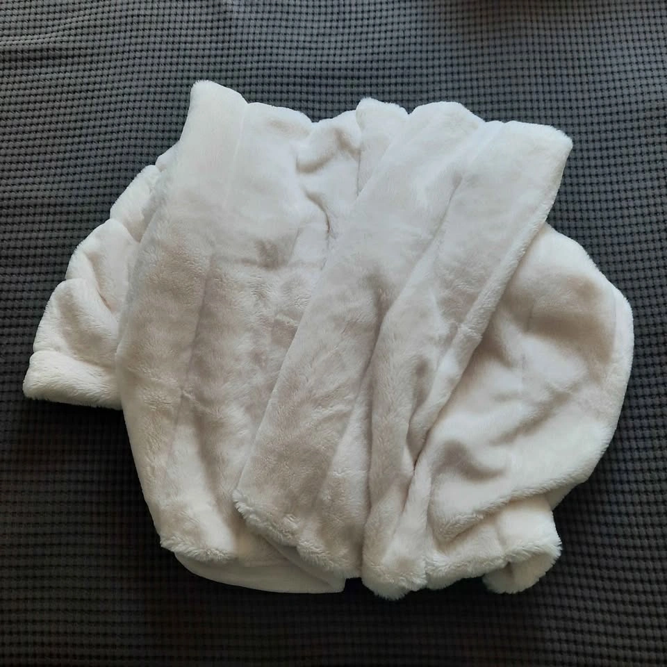 Indigo fluffy blanket - photo 2