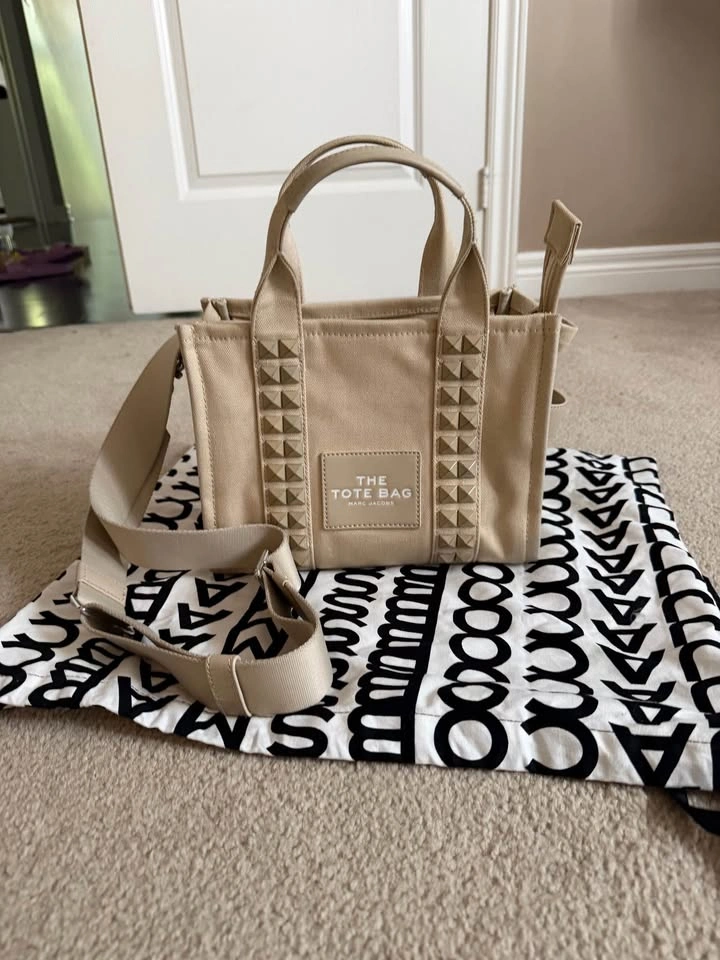 Mini Studded Marc Jacobs logo Tote Bag - photo 2