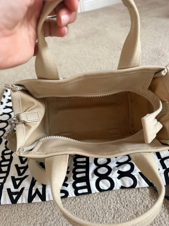 Mini Studded Marc Jacobs logo Tote Bag - photo 4