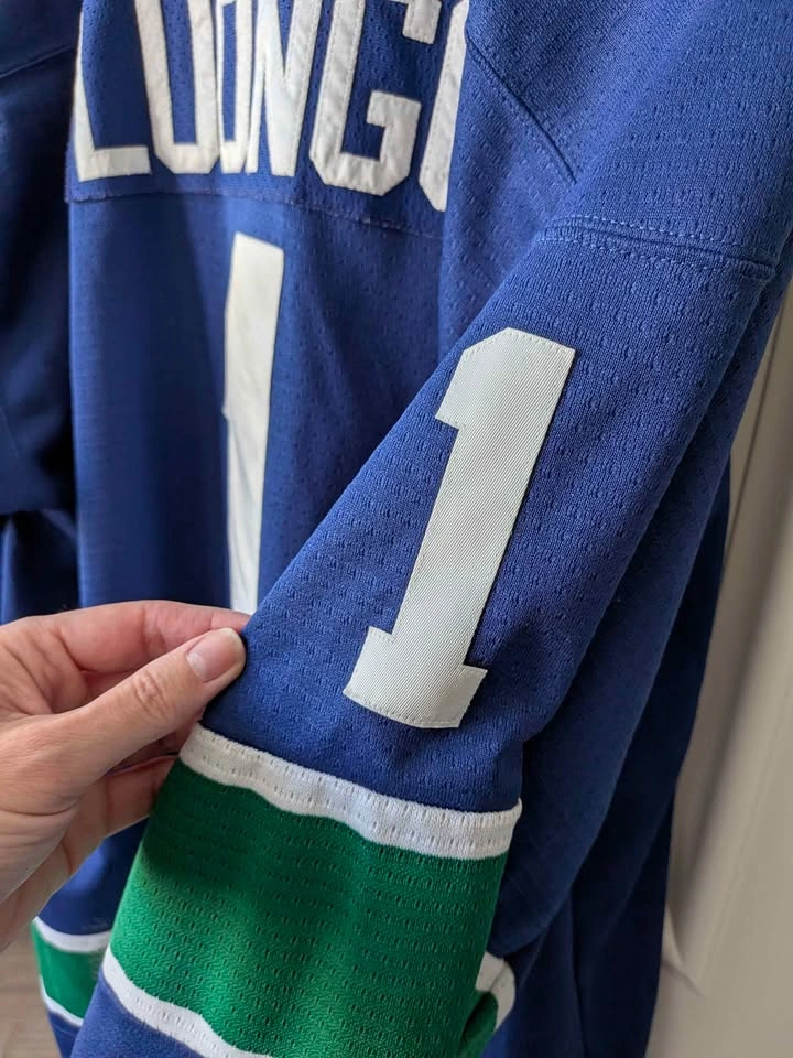 Canucks Roberto Luongo Jersey Size Large - photo 5