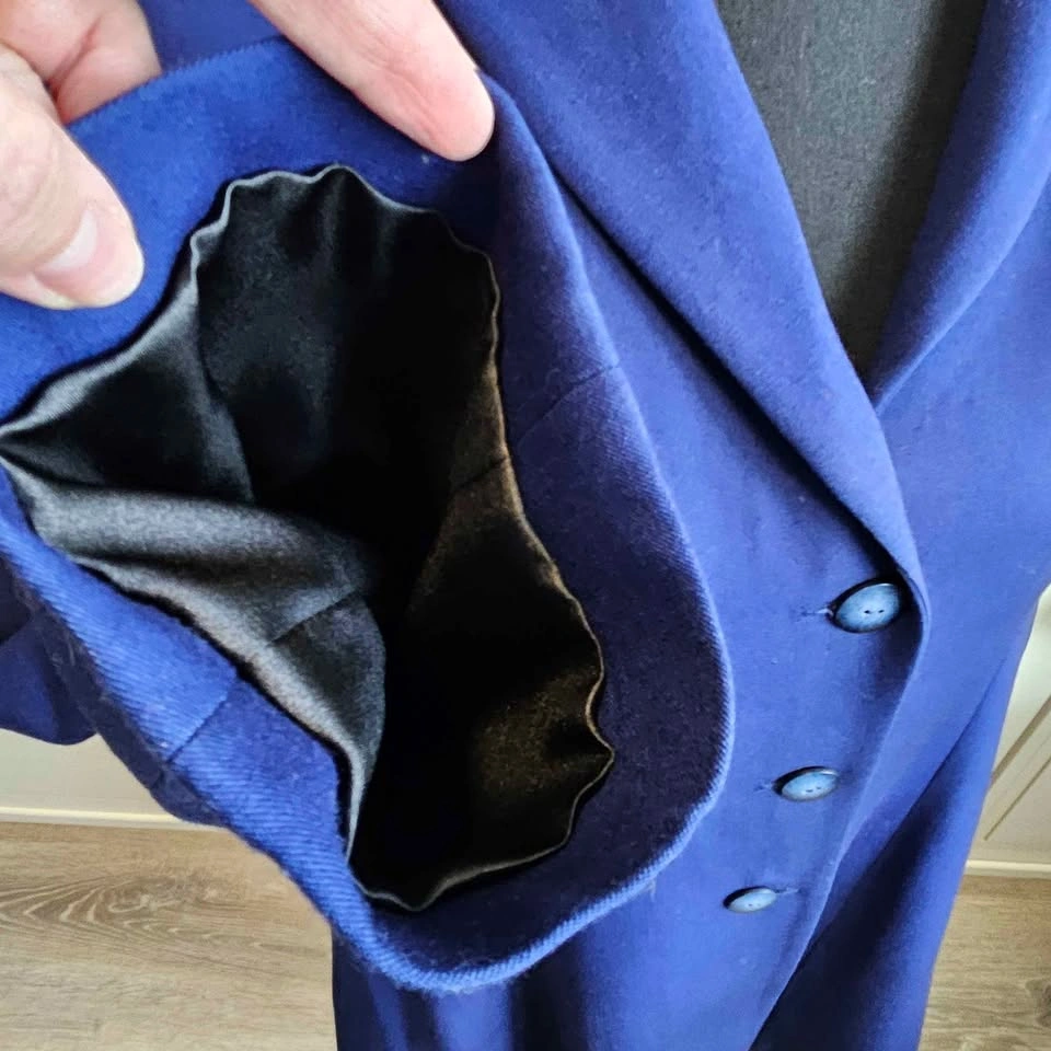 Vintage Blue long coat - photo 3