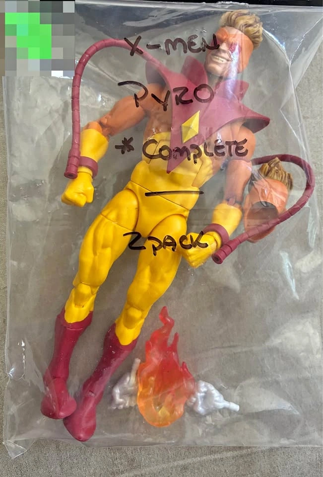 Pyrot 6-inch action figure from Hasbro's Marvel Legends line