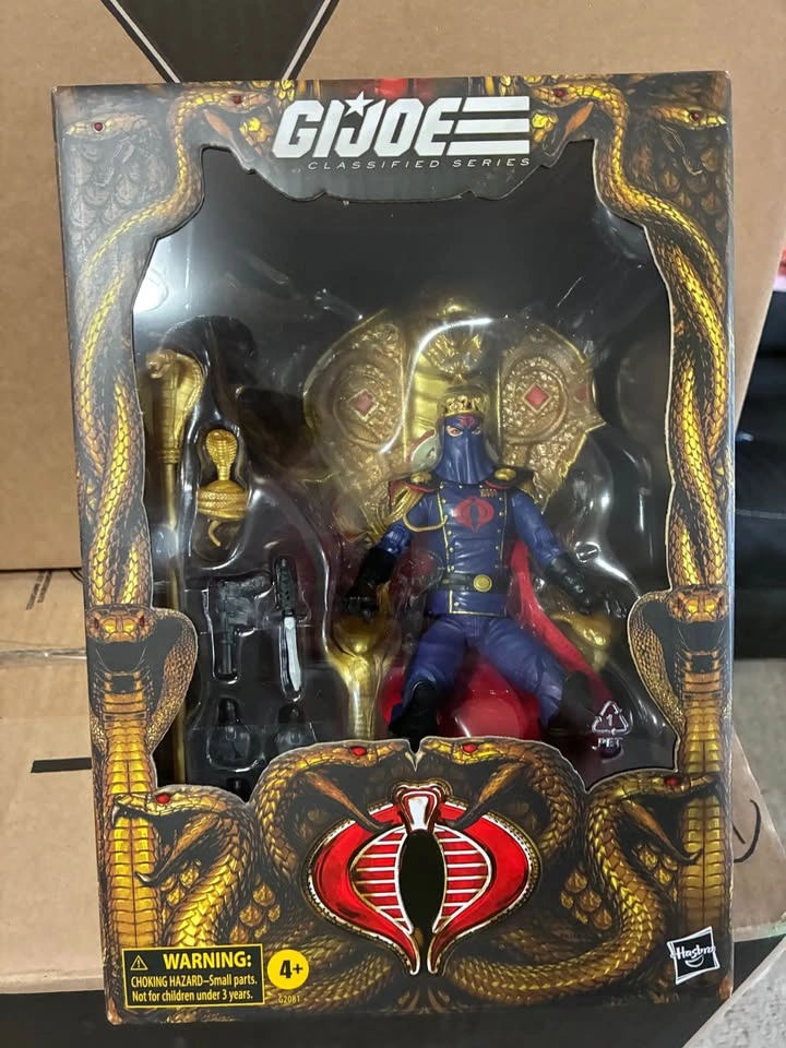 G.I. Joe Classified Series #221 Cobra Commander Action Figure