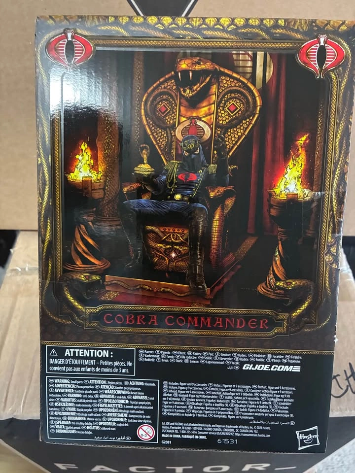 G.I. Joe Classified Series #221 Cobra Commander Action Figure - photo 2