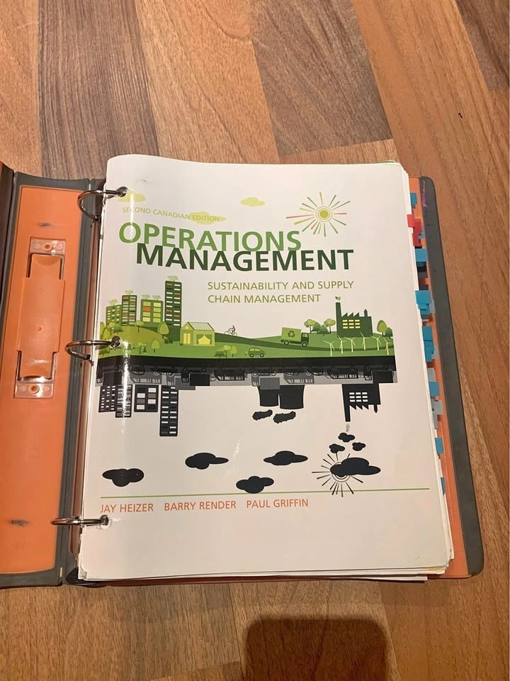Operations Management Second Edition & Sustainability In Fashion
