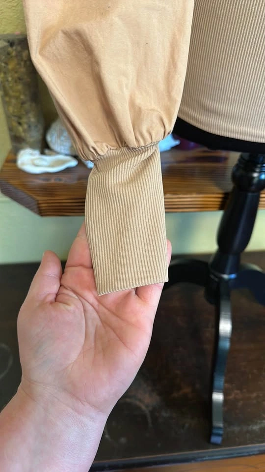 New Look Beige Puff Sleeve Top - photo 2