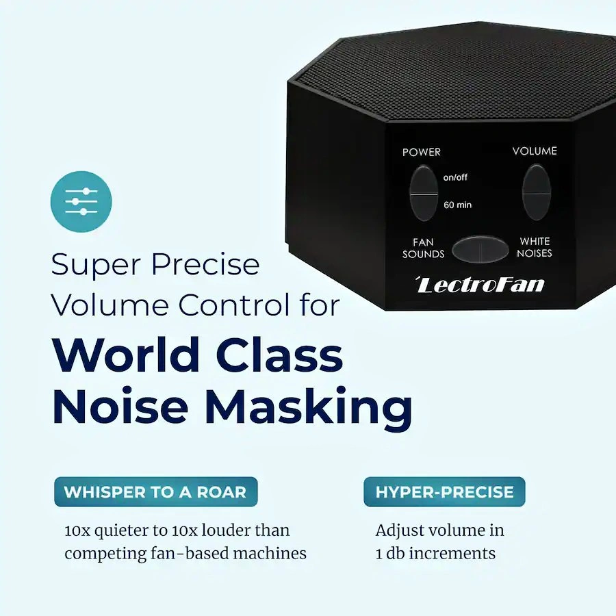 Lectro Fan Calm Soothing Therapy Noise Maker