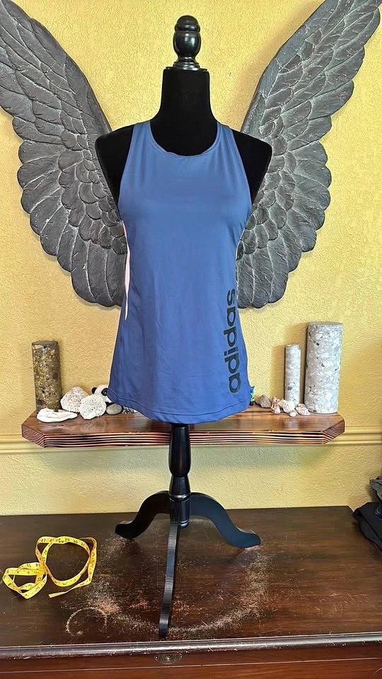 Adidas Women's Blue Tank Top