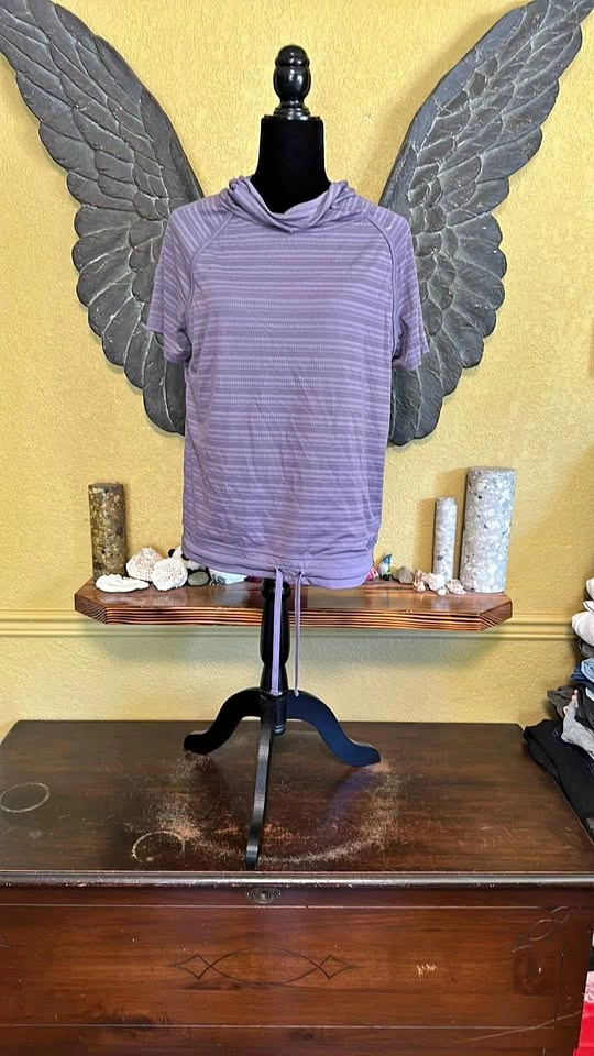 Joe Fresh Striped cowl neck tee shirt