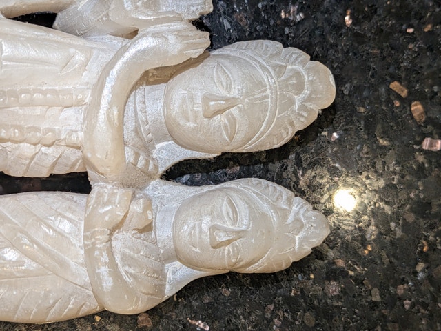 Stone Carved Figurine 4 inches tall