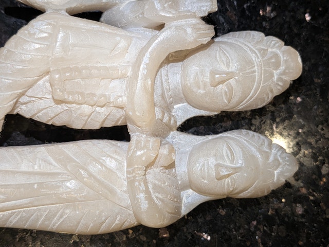 Stone Carved Figurine 4 inches tall - photo 2