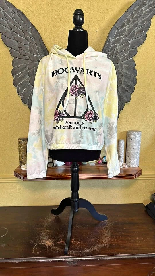 Harry Potter Hogwarts Pastel Tie Dye Hoodie