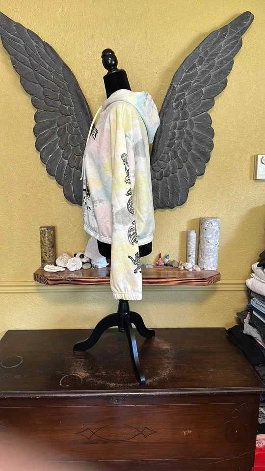 Harry Potter Hogwarts Pastel Tie Dye Hoodie - photo 4
