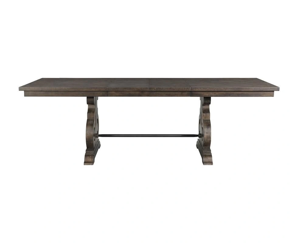 Solid wood Extendable Dining Table with 6 chairs - photo 4
