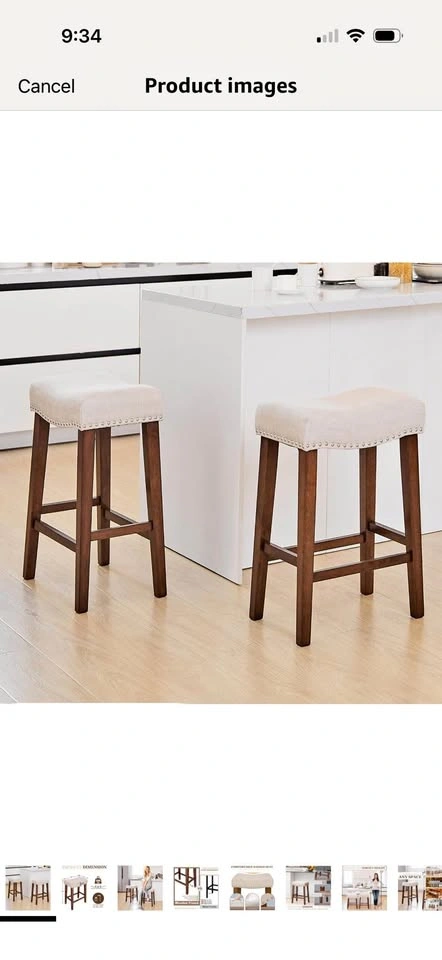 Set of 2 26” bar stools