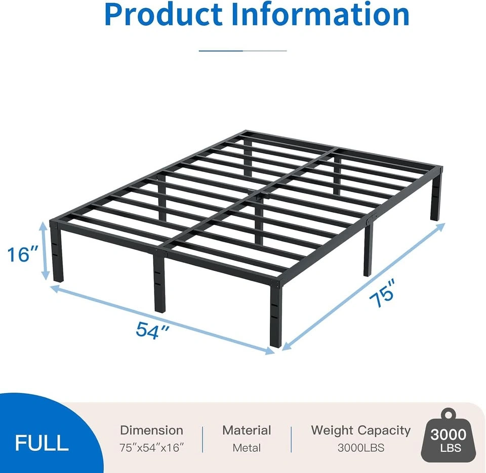 DUMMUP HEAVY DUTY METAL PLATFORM BED FRAME - FULL - photo 2