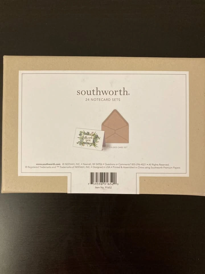 Brand New Thank You & Christmas Cards Set - photo 4