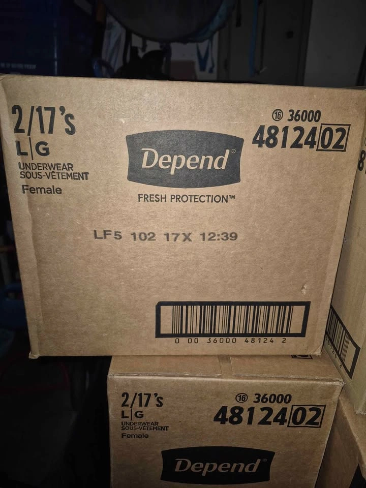 Depend Fresh Protection Women's Incontinence Underwear, Size Lrg - photo 2