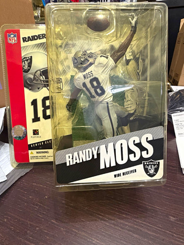McFarlane Toys NFL Series 11 Randy Moss Raiders Figure (2005)