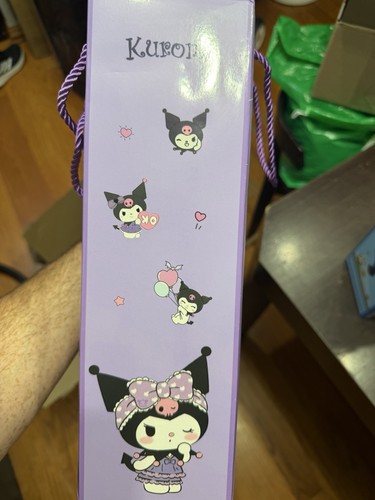 Sanrio Kuromi Purple Travel Tumbler w/ flip top and top handle - photo 2