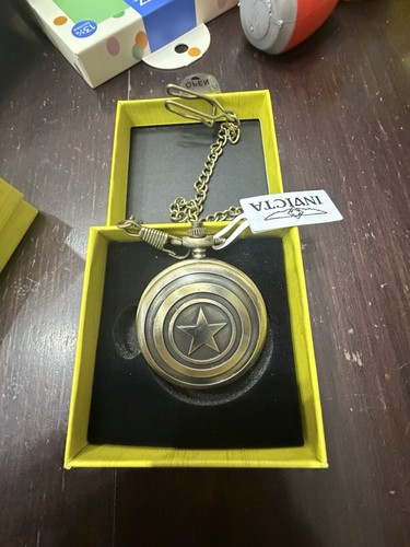Invicta 79023 Full Hunter Pocket Watch Quartz White Dial - photo 2